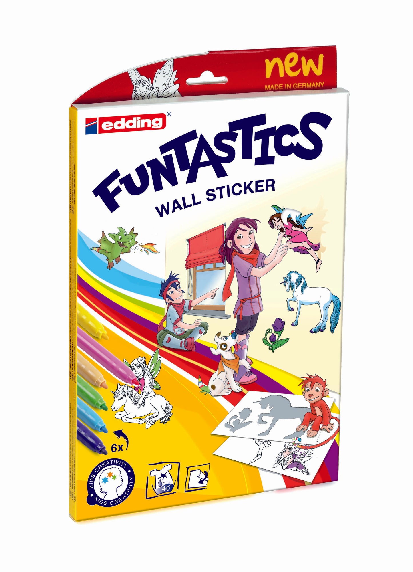 Edding 51161 Set adesivi da parete