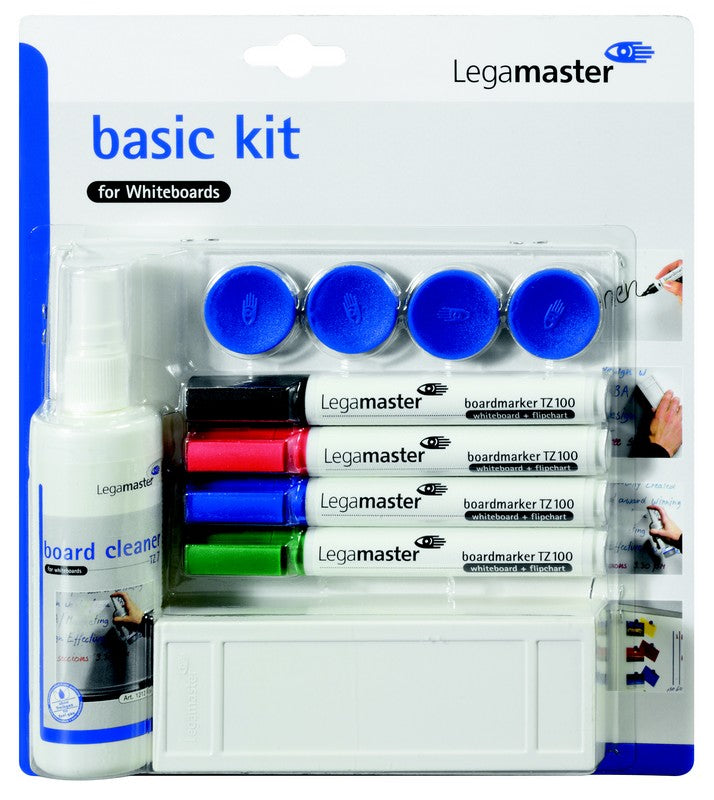 Kit accessori BASIC (dotazione essenziale per tutte le lavagne bianche)