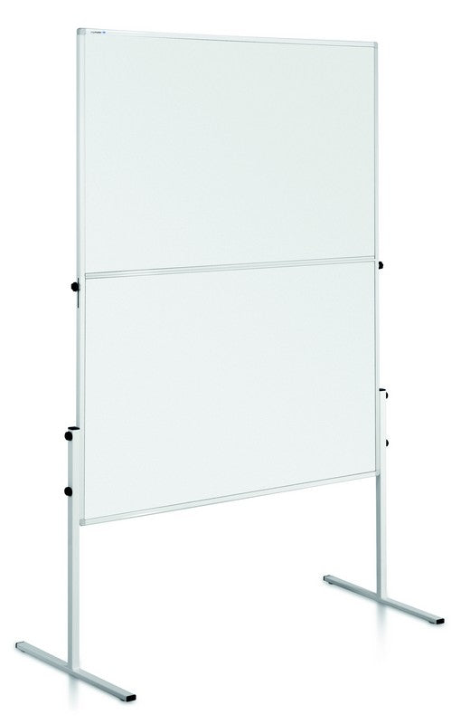 ECONOMY Lavagna per presentazioni 150x120 cm in tessuto bianco