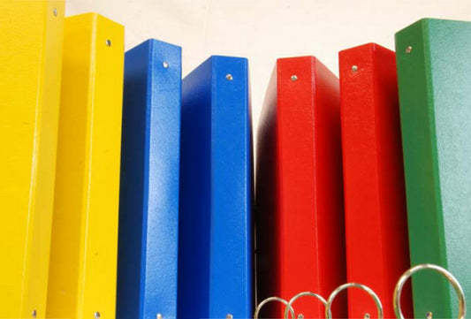 Cartelle a quattro anelli, in prespan classic