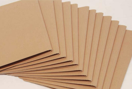 Cartelline semplici in  cartoncino ecologico