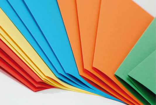 Cartelline semplici in cartoncino luce