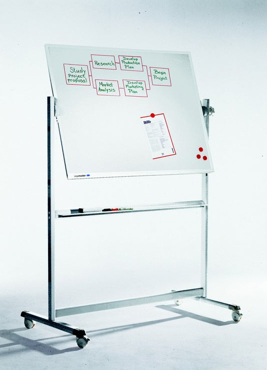 PROFESSIONAL Lavagna bianca girevole