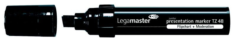 Marcatore per lavagna porta blocco JUMBO TZ 48 nero