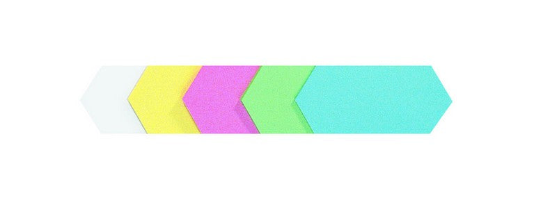 Esagoni 16;5x19 cm set da 500 pezzi assortiti