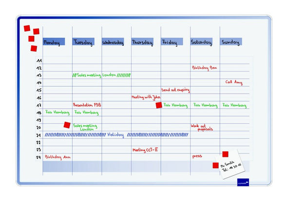 ACCENTS Linear planner settimanale Cool