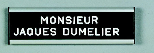 Targhetta da porta 6x25 cm