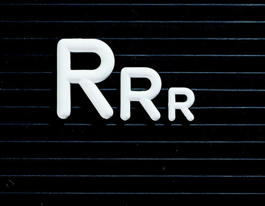 Scatola con lettere  + Set supplementare