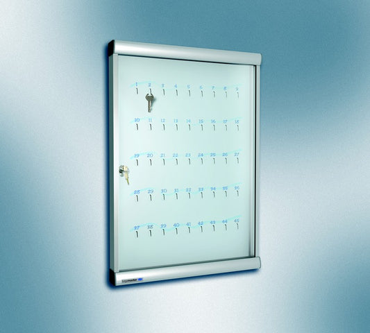 ECONOMY Bacheca portachiavi 90 chiavi 50x70 ante a battente