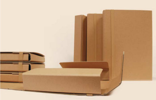 Portaprogetti con chiusura ad elastico in cartoncino ecologico