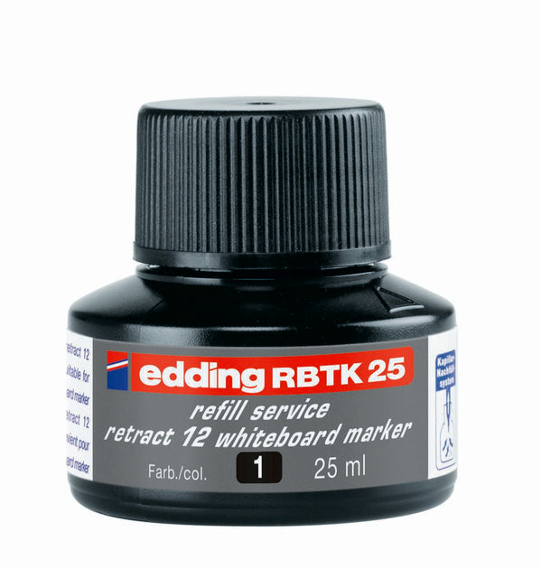 Edding BTK 25 Ricarica Inchiostro Per Lavagna 25 Ml - Colore Blu