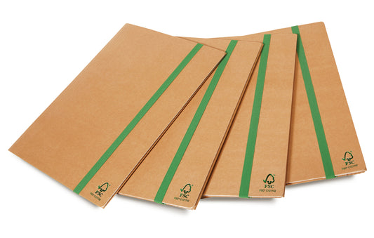 Cartellina con elastico piatto